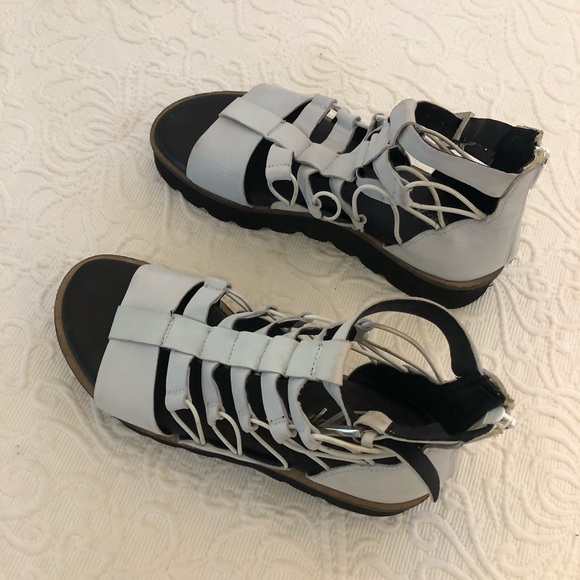 Free People Sunrise Flatform Sandals - Picture 4 of 8